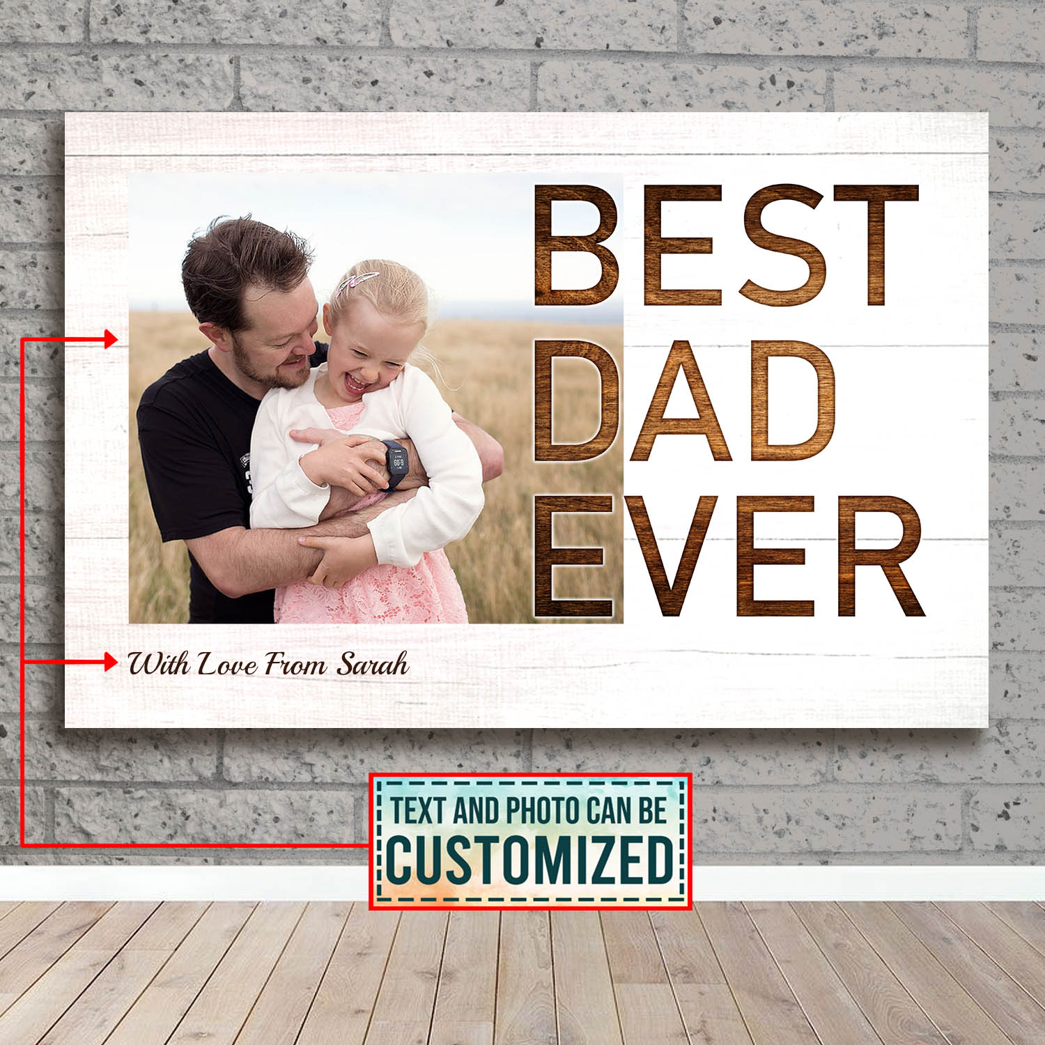3. Best Dad Ever Mock Up 2