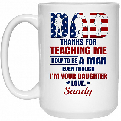 15 oz. White Mug