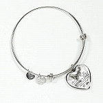 Ain't No Man Alive That Could Take My Husband's Place God Blessed Led Me Straight To Him Heart Pendant Necklace