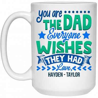 15 oz. White Mug