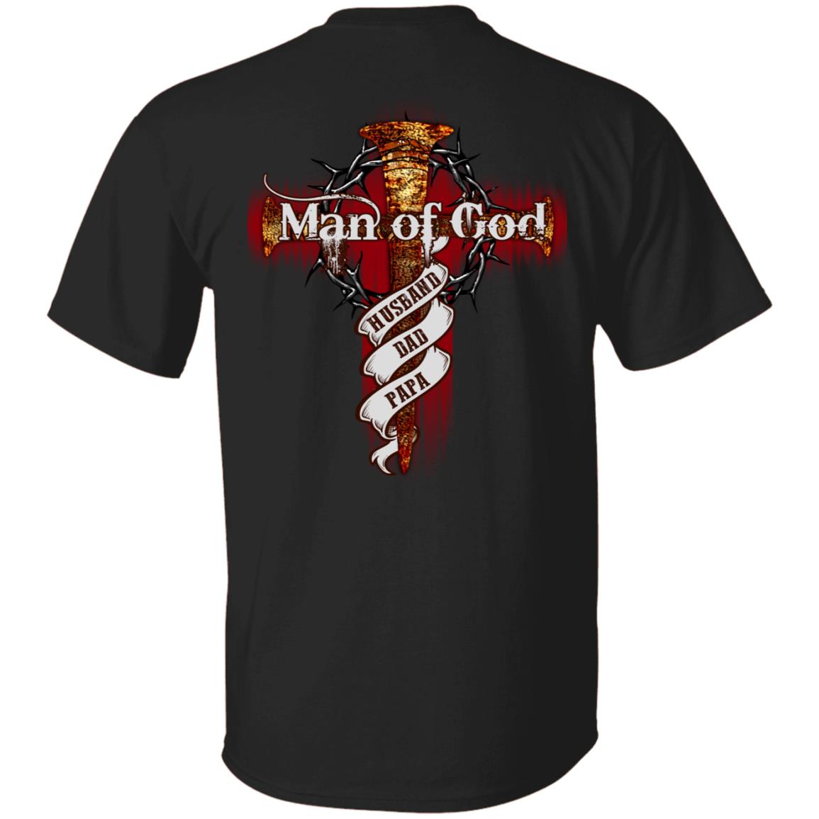 Man of God Shirt, Black, Unisex T-Shirt