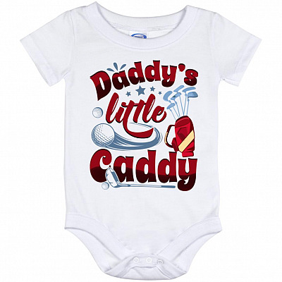 Daddy Onesie, White, Baby Onesie - 12 Month