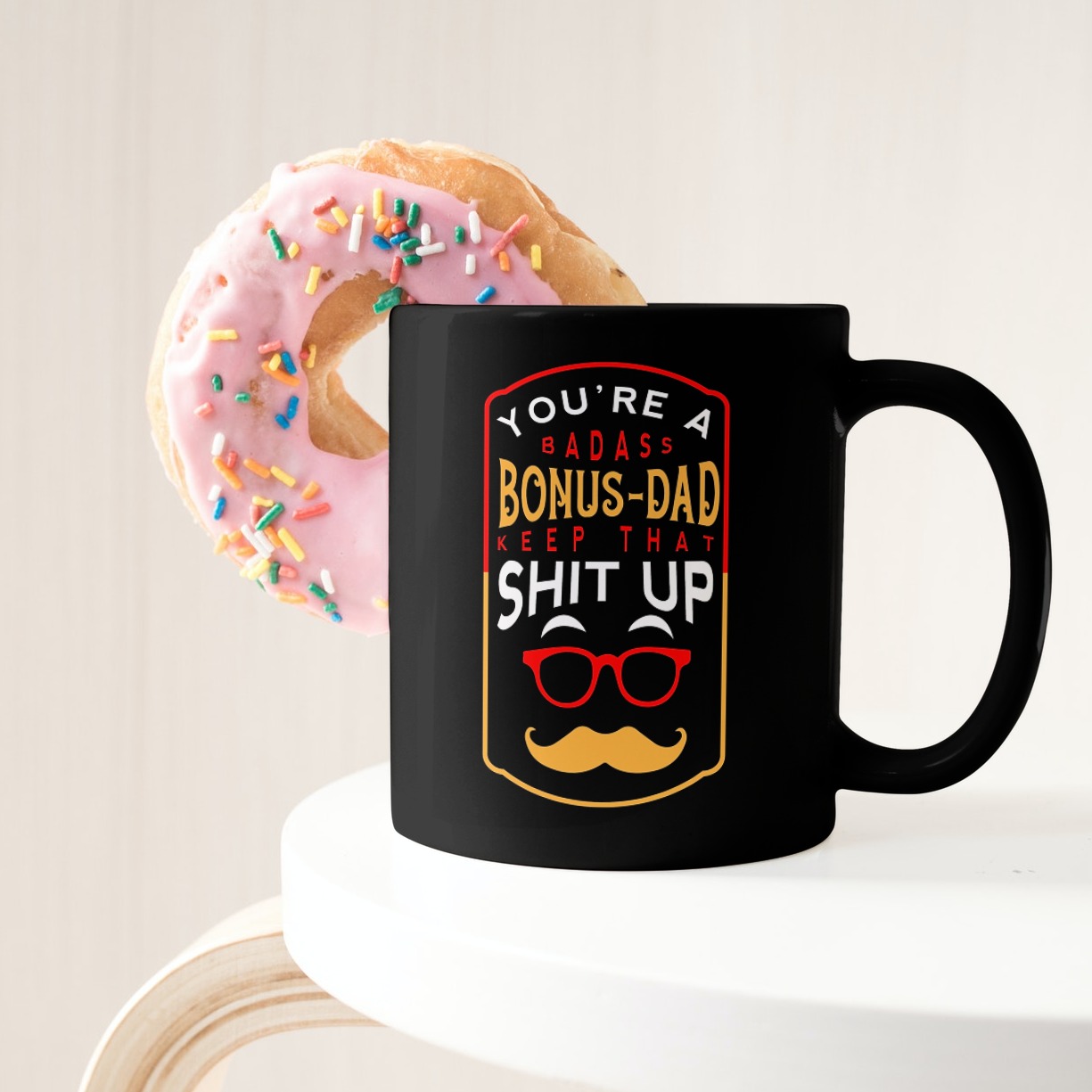 1HV. A Badass Bonus Dad - MUG mk1