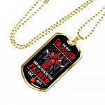 The Best Firefighter And An Even Better Father Firefighter Dad Gifts Dog Tag Pendant Necklace The Best Firefighter And An Even Better Father Firefighter Dad Gifts Dog Tag Pendant Necklace