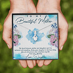 The Bond Between Mother And Daughter Cant Be Replaced Alluring Beauty Necklace - Mother Daughter Gift Necklace