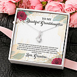 To My Beautiful Granddaughter You Will Be One Of The Most Beautiful Chapters Alluring Beauty Pendant Necklace To My Beautiful Granddaughter You Will Be One Of The Most Beautiful Chapters Alluring Beauty Pendant Necklace