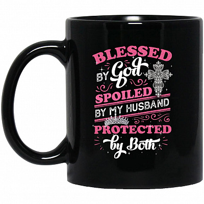 11 oz. Black Mug