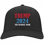 trump hat, Black, Twill Cap