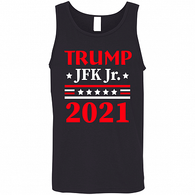 Pro Trump Gift Trump Jfk Jr. 2021 Tank Top Tee - Ladies Racerback Tank - Wwg1wga Tank