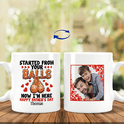 11 oz. White Mug