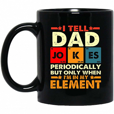 11 oz. Black Mug