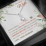 To My Smokin' Hot Wife Never Forget I Love You From Husband Alluring Beauty Necklace To My Smokin' Hot Wife Never Forget I Love You From Husband Alluring Beauty Necklace