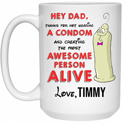 15 oz. White Mug