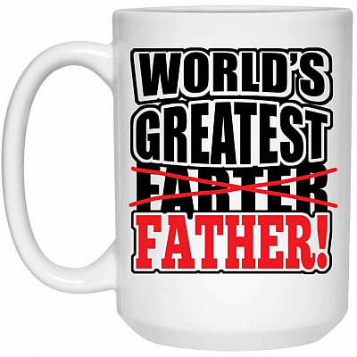 15 oz. White Mug
