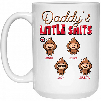 15 oz. White Mug