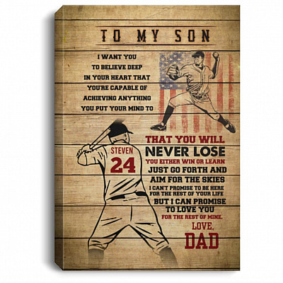 0.75'' Framed Canvas