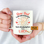 13 HG. Dear Dad Baby Bump () SAMPLE DESIGNmk1