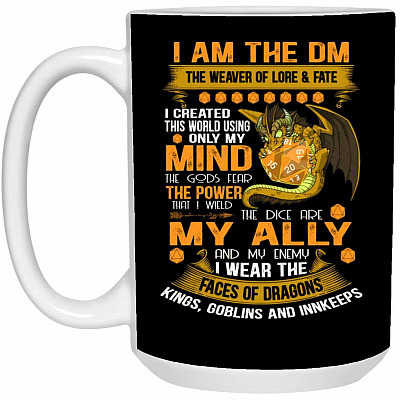 15 oz. White Mug
