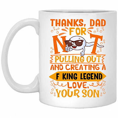 11 oz. White Mug