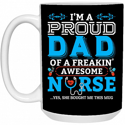 15 oz. White Mug