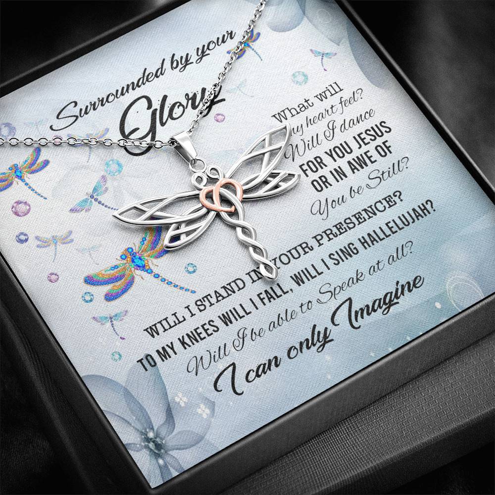 Dragonfly Surrounded by Your Glory What Will My Heart Feel Will I Dance for You Jesus Dragonfly Pendant Necklace Dragonfly Surrounded by Your Glory What Will My Heart Feel Will I Dance for You Jesus Dragonfly Pendant Necklace
