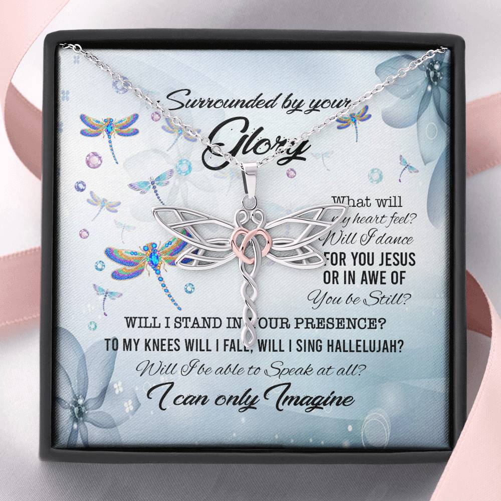 Dragonfly Surrounded by Your Glory What Will My Heart Feel Will I Dance for You Jesus Dragonfly Pendant Necklace Dragonfly Surrounded by Your Glory What Will My Heart Feel Will I Dance for You Jesus Dragonfly Pendant Necklace