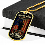 Father's Day Gifts for Veterans I Was Once Willing to Give My Life Dog Tag Pendant Necklace Father's Day Gifts for Veterans I Was Once Willing to Give My Life Dog Tag Pendant Necklace