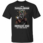 A Dadalorian t, Black, Unisex T-Shirt