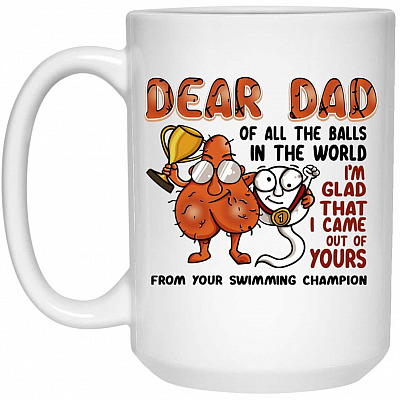 15 oz. White Mug