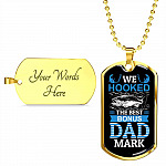 Personalized We Hooked The Best Bonus Dad Dog Tag Pendant Necklace - Bonus Dad Dog Tags Personalized We Hooked The Best Bonus Dad Dog Tag Pendant Necklace - Bonus Dad Dog Tags