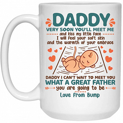 15 oz. White Mug