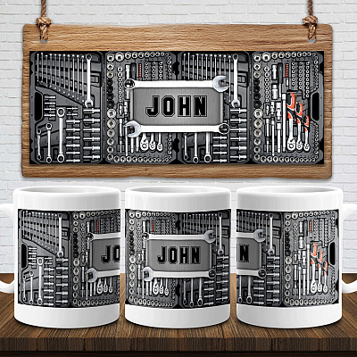 15 oz. White Mug