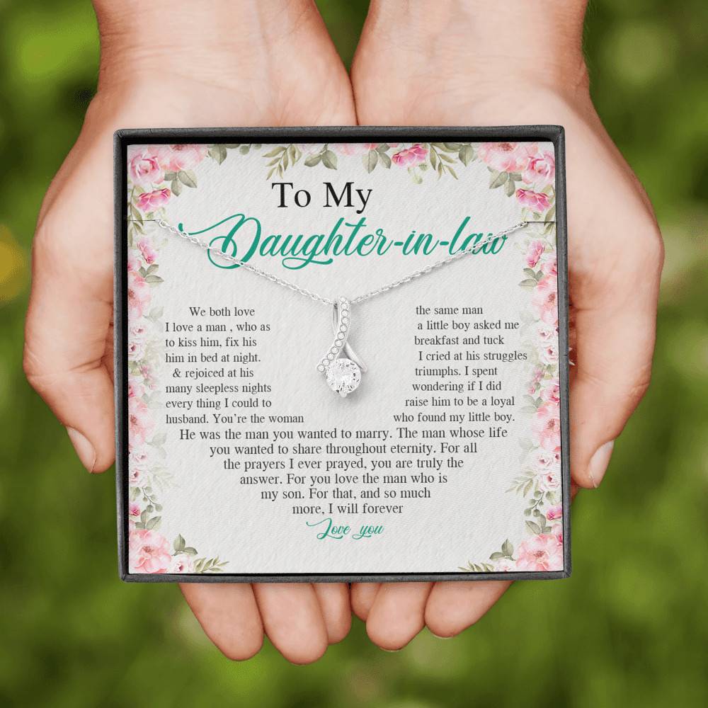 From Mother in Law to My Daughter in Law We Both Love the Same Man Alluring Pendant Necklace From Mother in Law to My Daughter in Law We Both Love the Same Man Alluring Pendant Necklace