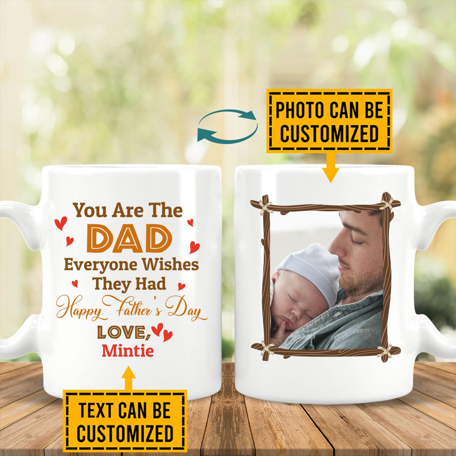 2VT. You Are The Dad Everyone Wish mug mk1