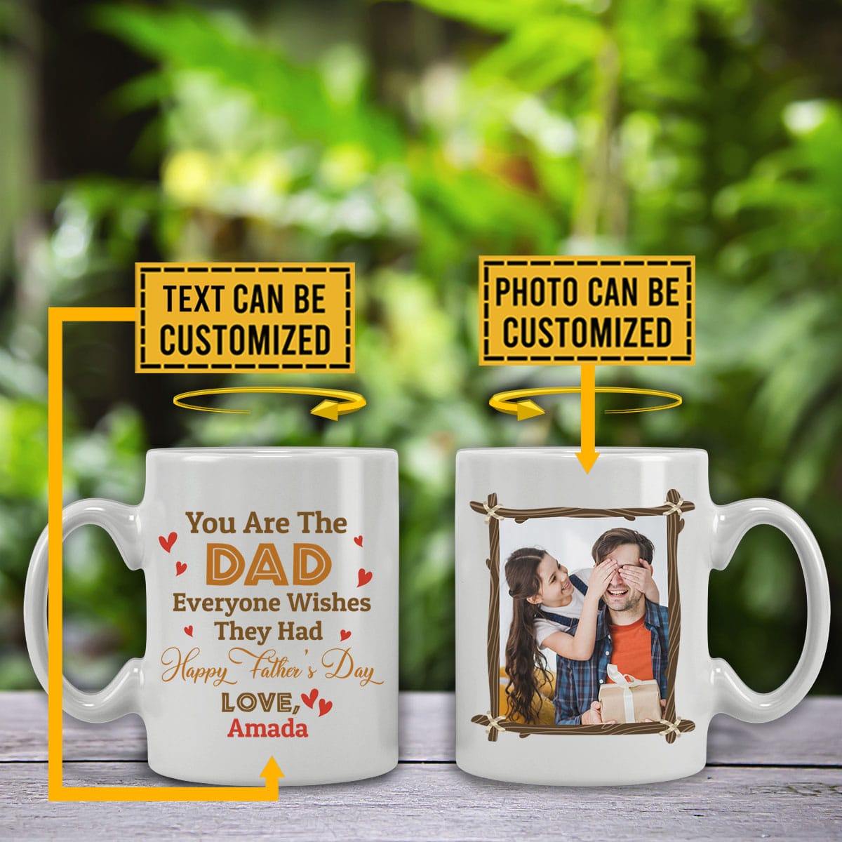 2VT. You Are The Dad Everyone Wish mug mk2