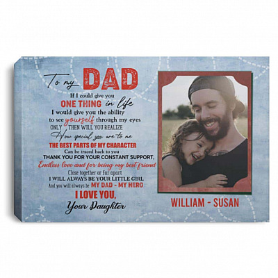 0.75'' Framed Canvas