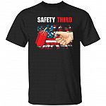Safety Third Shirt, Black, Unisex T-Shirt