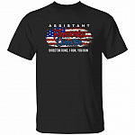 Assistant Firework Tshirt, Black, Unisex T-Shirt