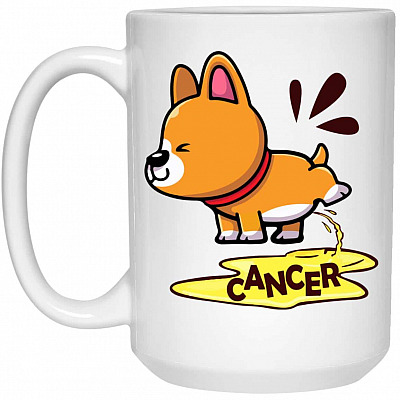15 oz. White Mug