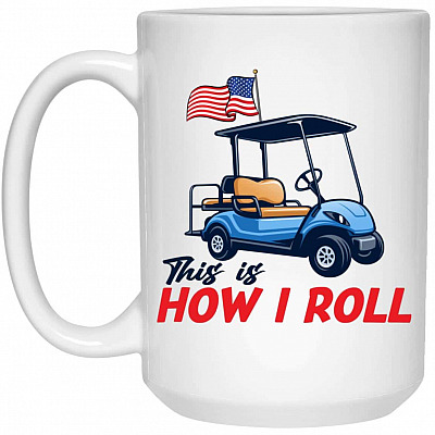 15 oz. White Mug