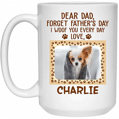 15 oz. White Mug
