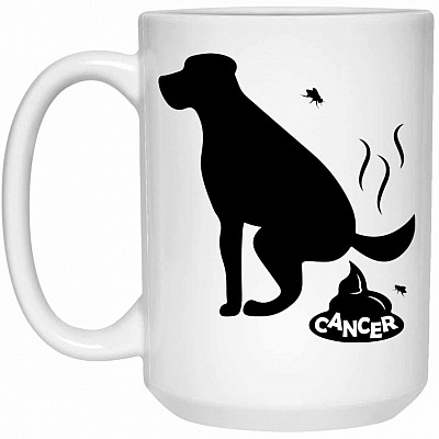 15 oz. White Mug