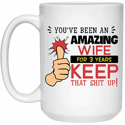 15 oz. White Mug