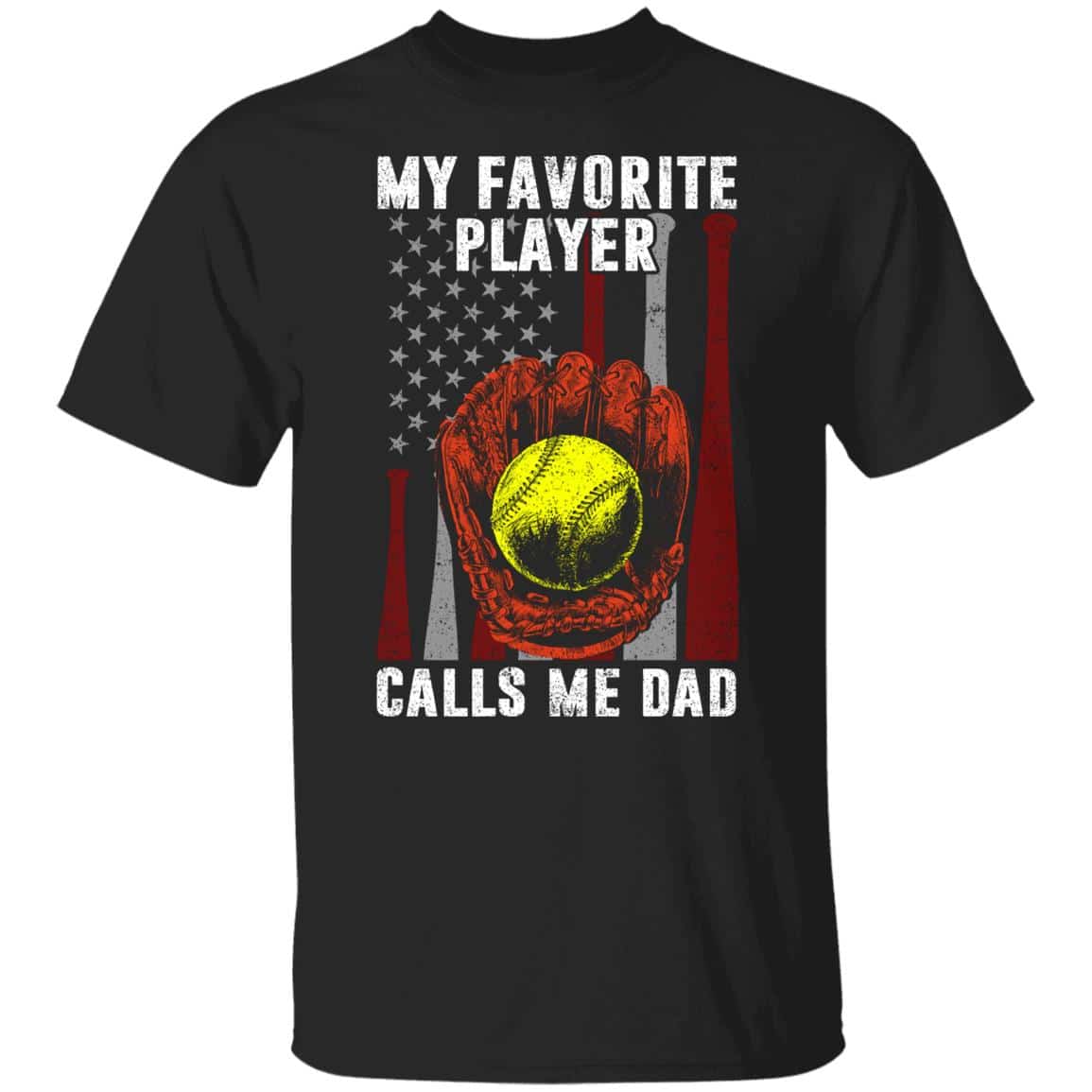 baseball 1, Black, Unisex T-Shirt