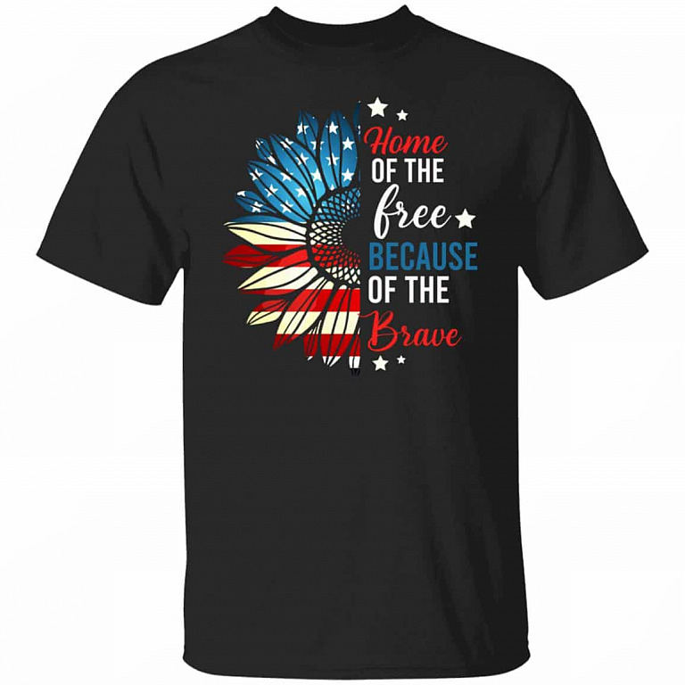 home, Black, Unisex T-Shirt