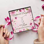 Mother And Daughter With Love Leave A Little Sparkle Wherever You Go Alluring Beauty Pendant Necklace