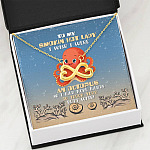 To My Smokin Hot Lady I Wish I Were An Octopus So I Had More Hands To Touch Your Butt Infinity Heart Pendant Necklace