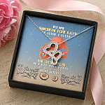 To My Smokin Hot Lady I Wish I Were An Octopus So I Had More Hands To Touch Your Butt Double Hearts Necklace