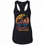 vaxxed tank, Black, Ladies Racerback Tank