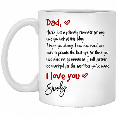 11 oz. White Mug